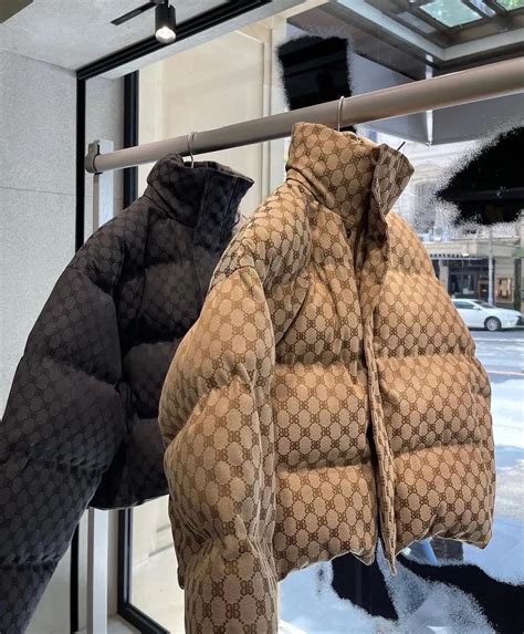 gucci x balenciaga puffer jacket